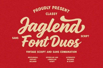 Jaglend Font Duo: Versatile Design Solutions