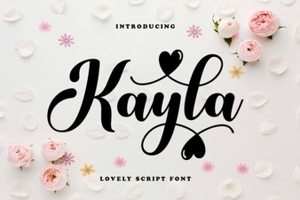 Kayla Font: Elegant Typography for Creative Projects